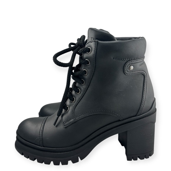 Prada Lug Soles Combat Boots - Picture 3 of 5